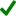 checkmark green